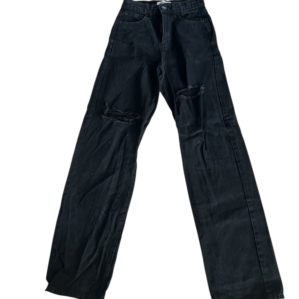 Women’s  Black Distressed Pants